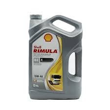 ACEITE SHELL RIMULA R4X 15W40  4 LITROS  (5184)
